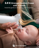 Grownsy SniffEase Spa 3 in 1  Spray, Suction and Micro-Mist Nasal Aspirator