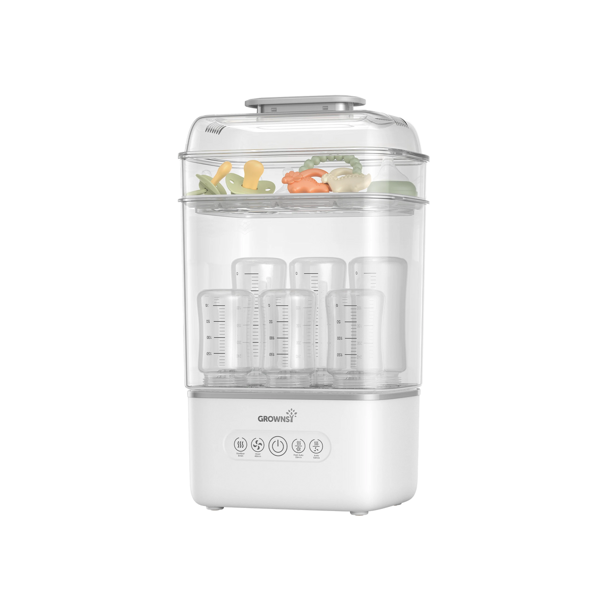 Space-Saving Bottle Sterilizer with Dryer