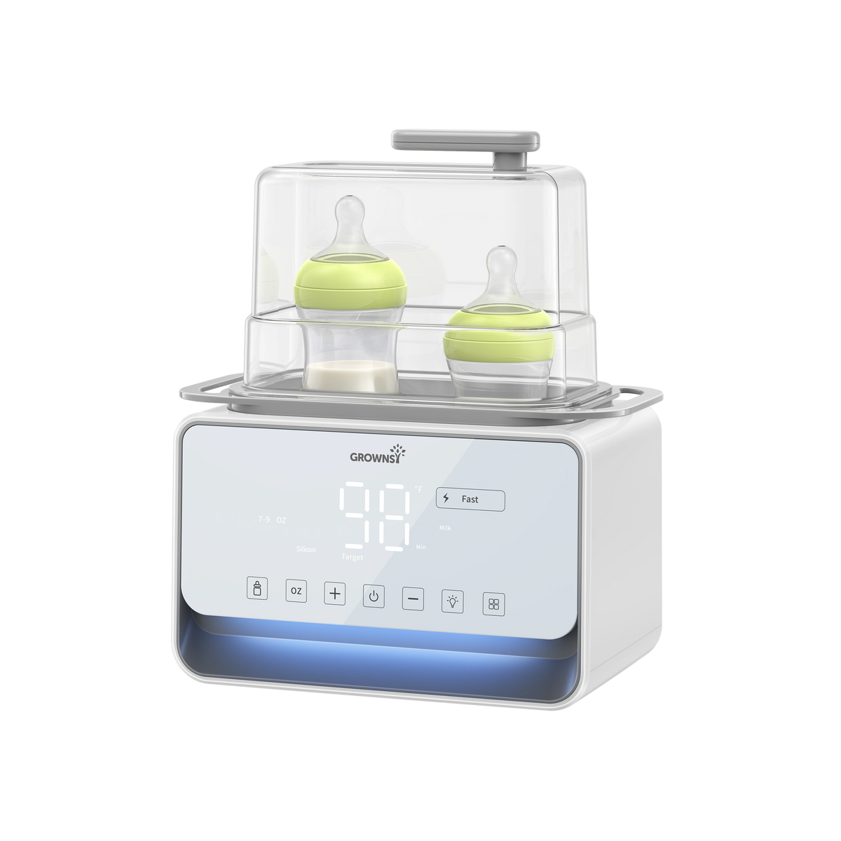 12-in-1 Feeding Bottle Warmer for Two Bottles