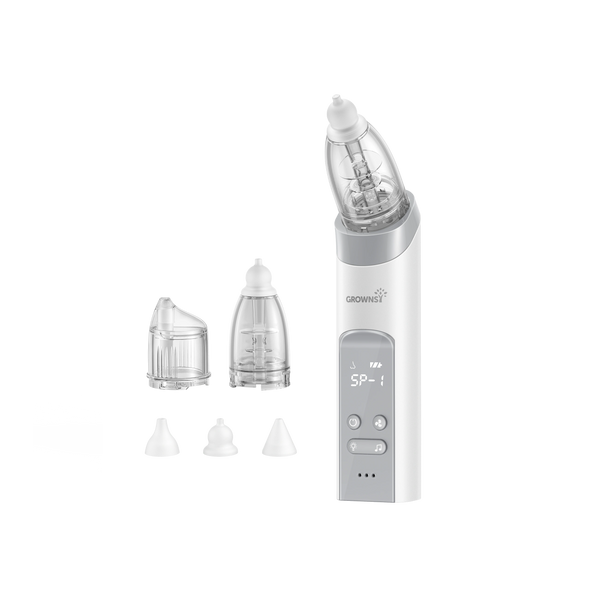 Hospital-Grade Electric Nasal Aspirator with Soft Tips