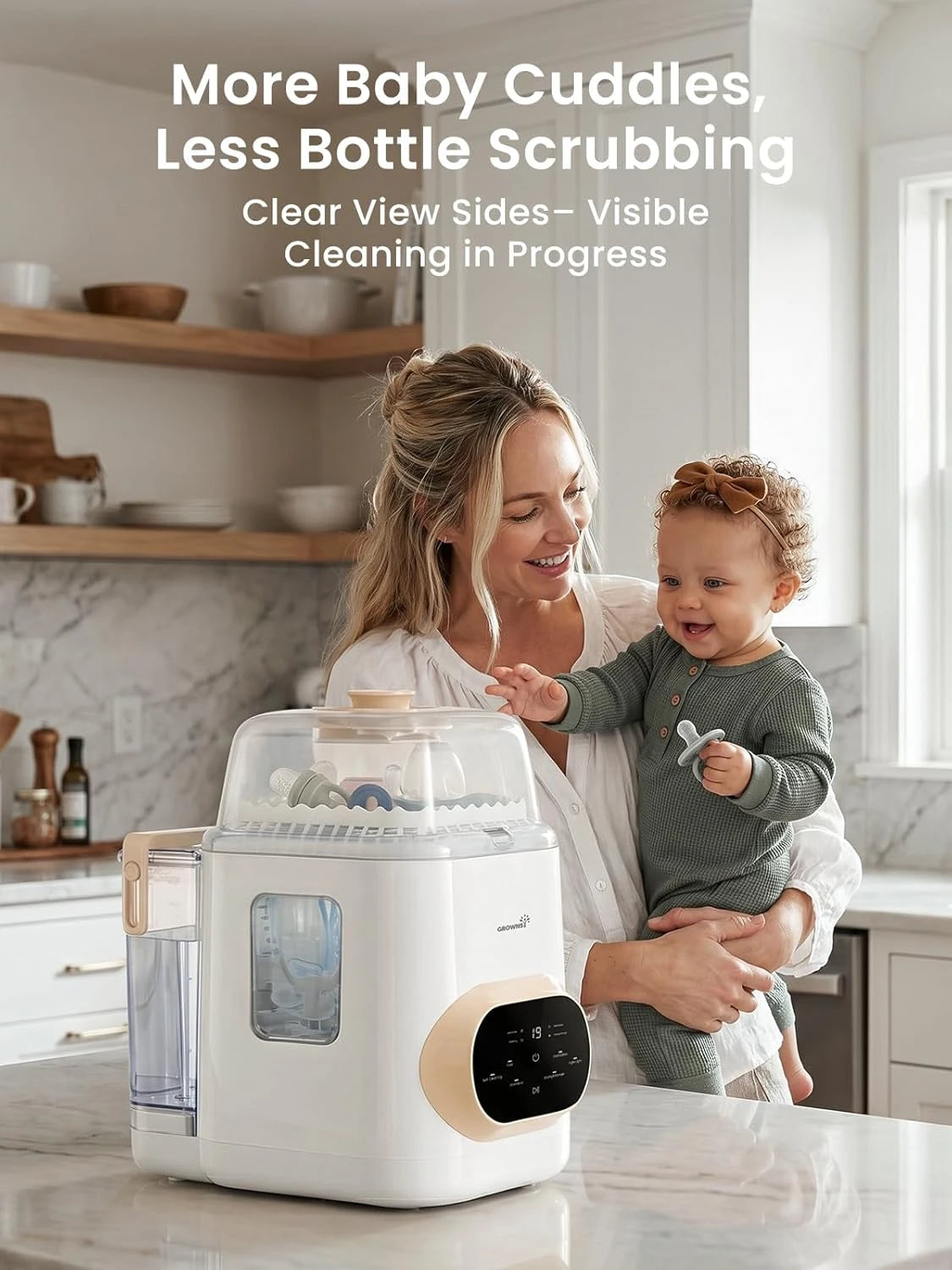 Grownsy EaseClean Pro Bottle Washer