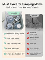 Grownsy EaseClean Pro Bottle Washer