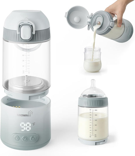 Grownsy Portable Bottle Warmer for Travel 