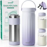 Grownsy 22oz Portable Breast Milk Cooler