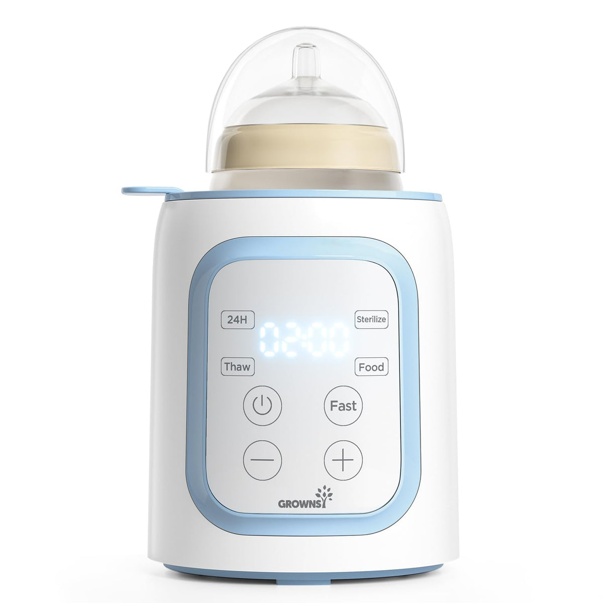 Parent's Choice Bottle Warmer with Timer, blue