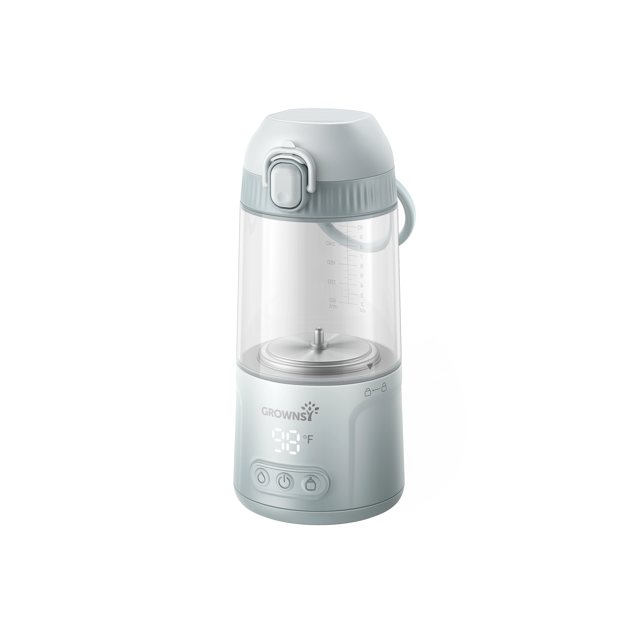 Portable Bottle Warmer for Travel – Fast, Rechargeable & Leak-Proof Baby Milk Heater