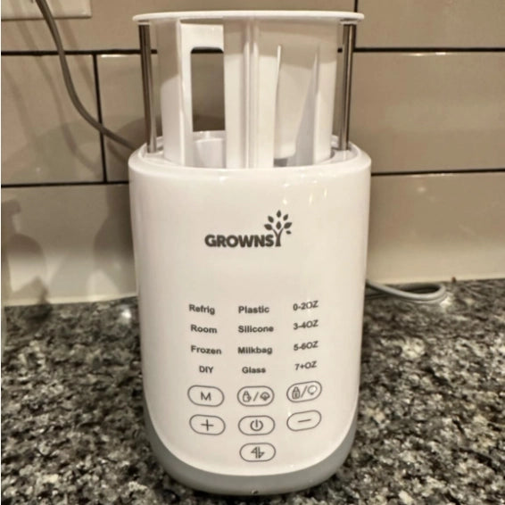 10-in-1 Breastfeeding Bottle Warmer with Smart Auto-Lift