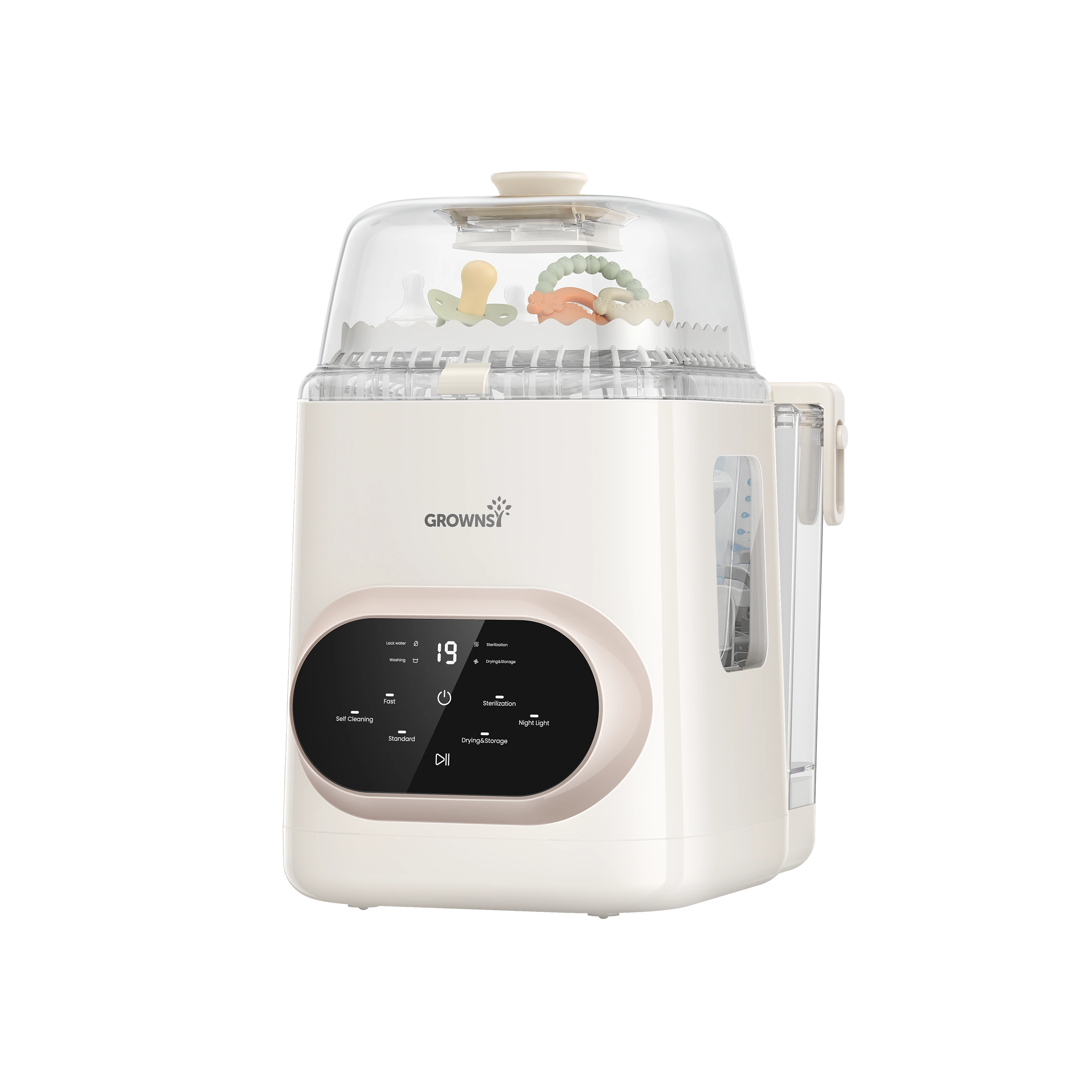 EaseClean Pro Bottle Washer and Sterilizer: Wash, Dry & Store