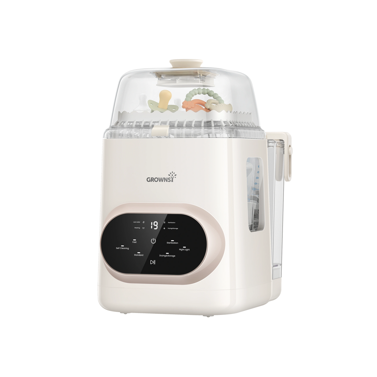 EaseClean Pro Bottle Washer and Sterilizer: Wash, Dry & Store