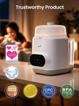 Baby Bottle Washer: Cleaner, Sterilizer and Dryer