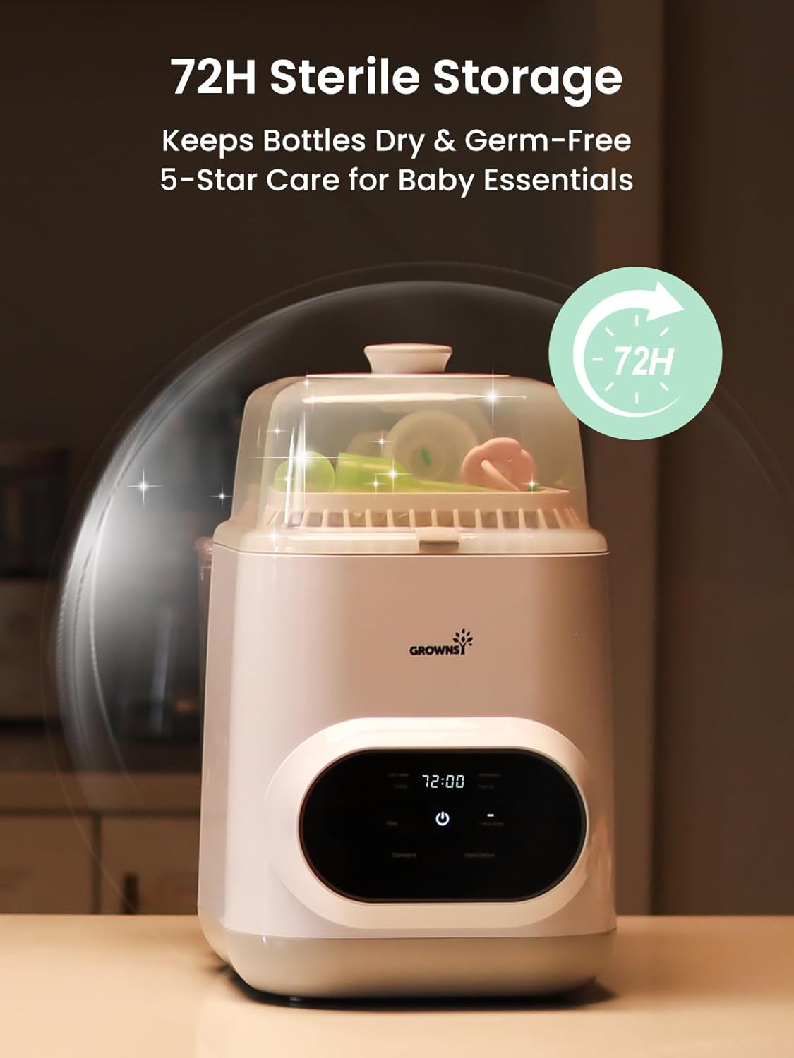 Baby Bottle Washer: Cleaner, Sterilizer and Dryer