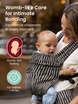 Ergonomic Baby Carrier for Newborn to Toddler with Head Support