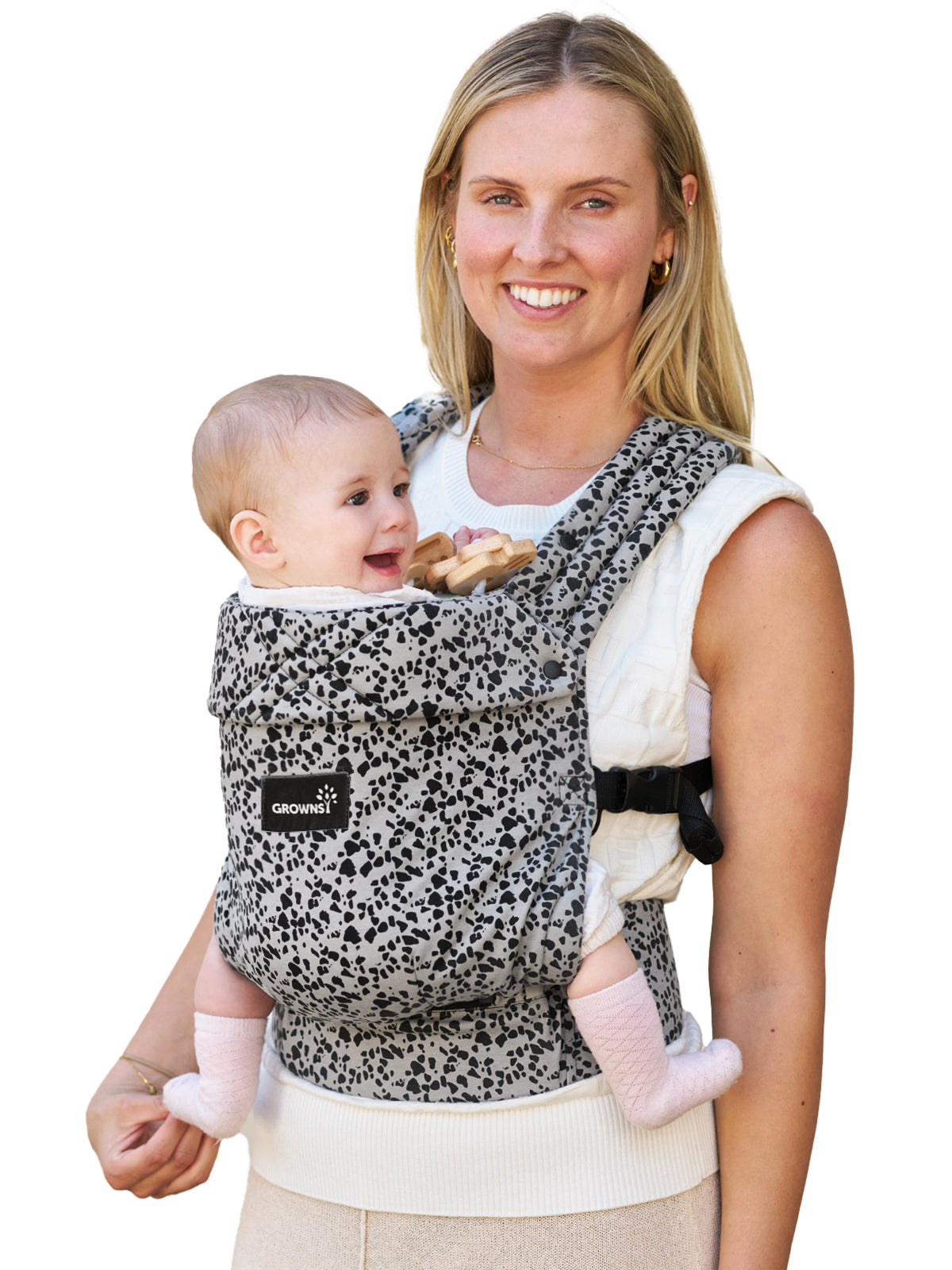 Ergonomic Baby Carrier for Newborn to Toddler with Head Support