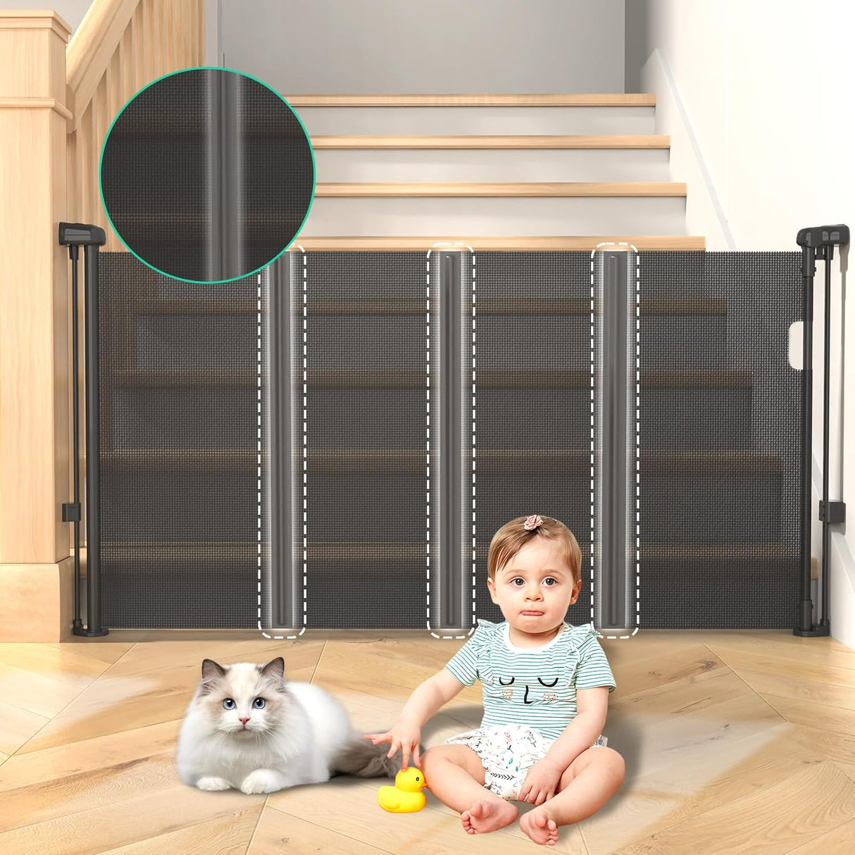 baby gate with pet 1