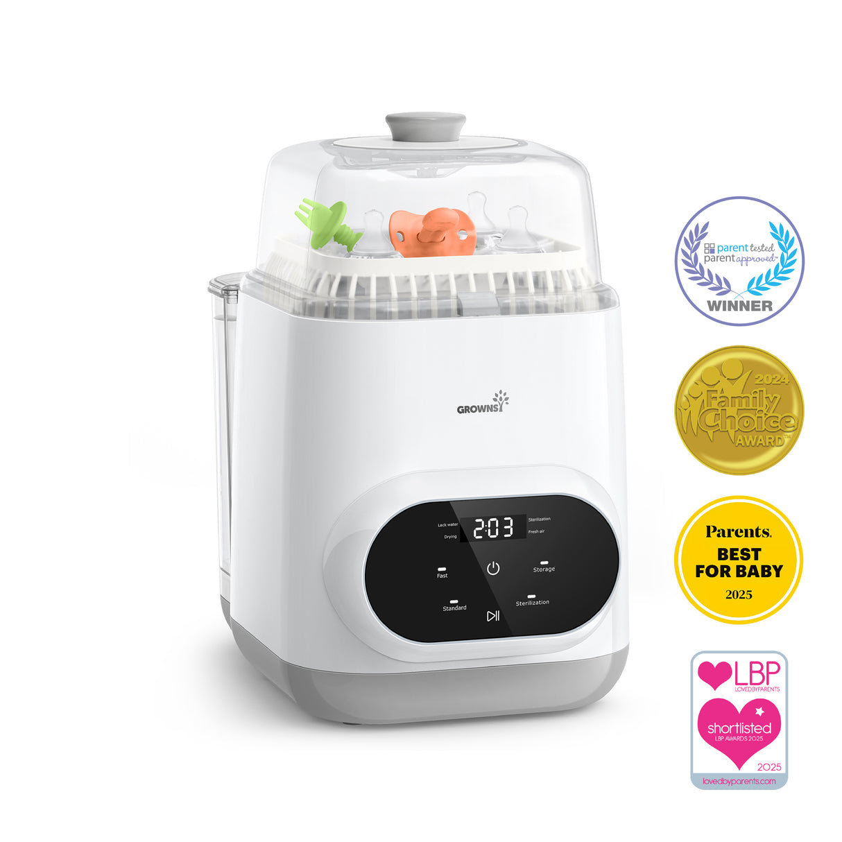 Baby Bottle Washer: Cleaner, Sterilizer and Dryer