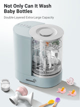 All-in-One Bottle Cleaner, Sterilizer, and Dryer for Bottles, Pump Parts, and Pacifiers