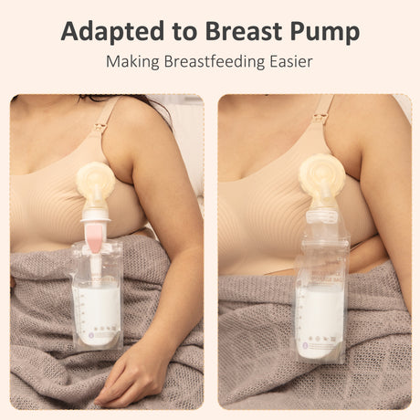 breastmilk storage bags making breastfeeding easier