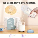 breastmilk storage bags no secondary contamination