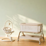 Baby Swing Rocker & Bedside Bassinet Bundle – Newborn Sleep Set