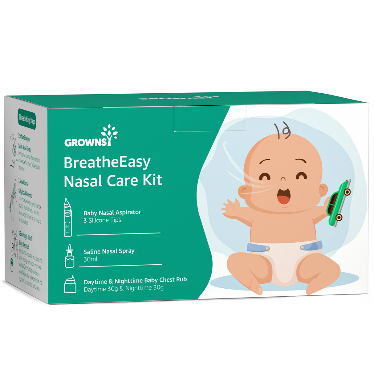 clear breath nasal relief kit