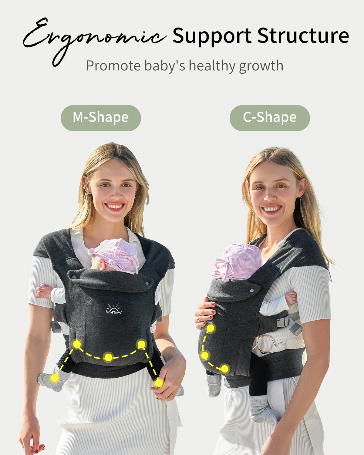 Baby Hip, Waist and Backpack Carriers | GROWNSY