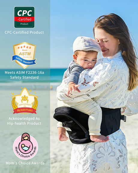 ergonomic baby hip seat carrier awards