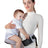 ergonomic baby hip seat carrier grey