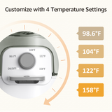 k301 bottle warmer choose from 4 temperature levels