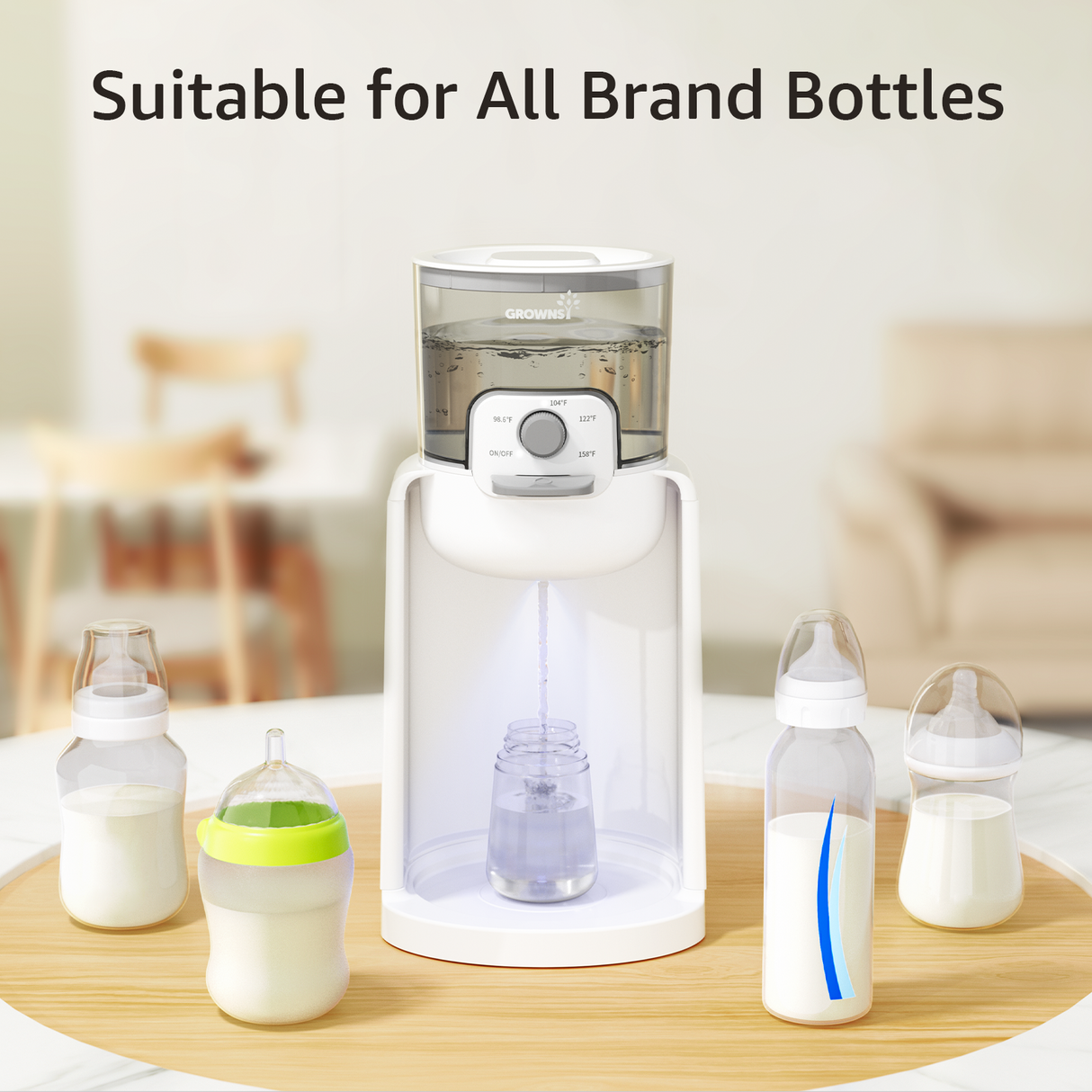 k301 bottle warmer suitable all bottles