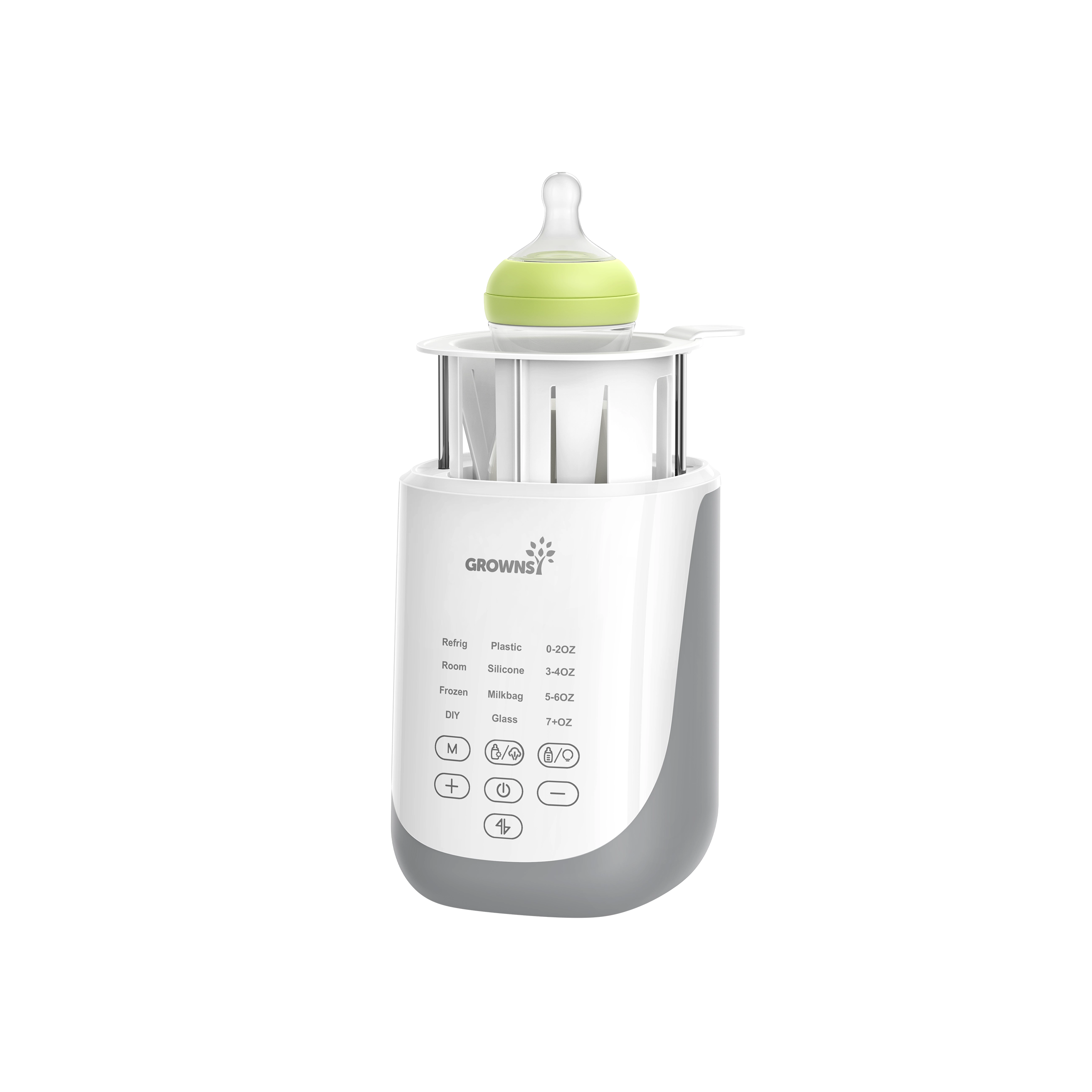 10-in-1 Breastfeeding Bottle Warmer with Smart Auto-Lift