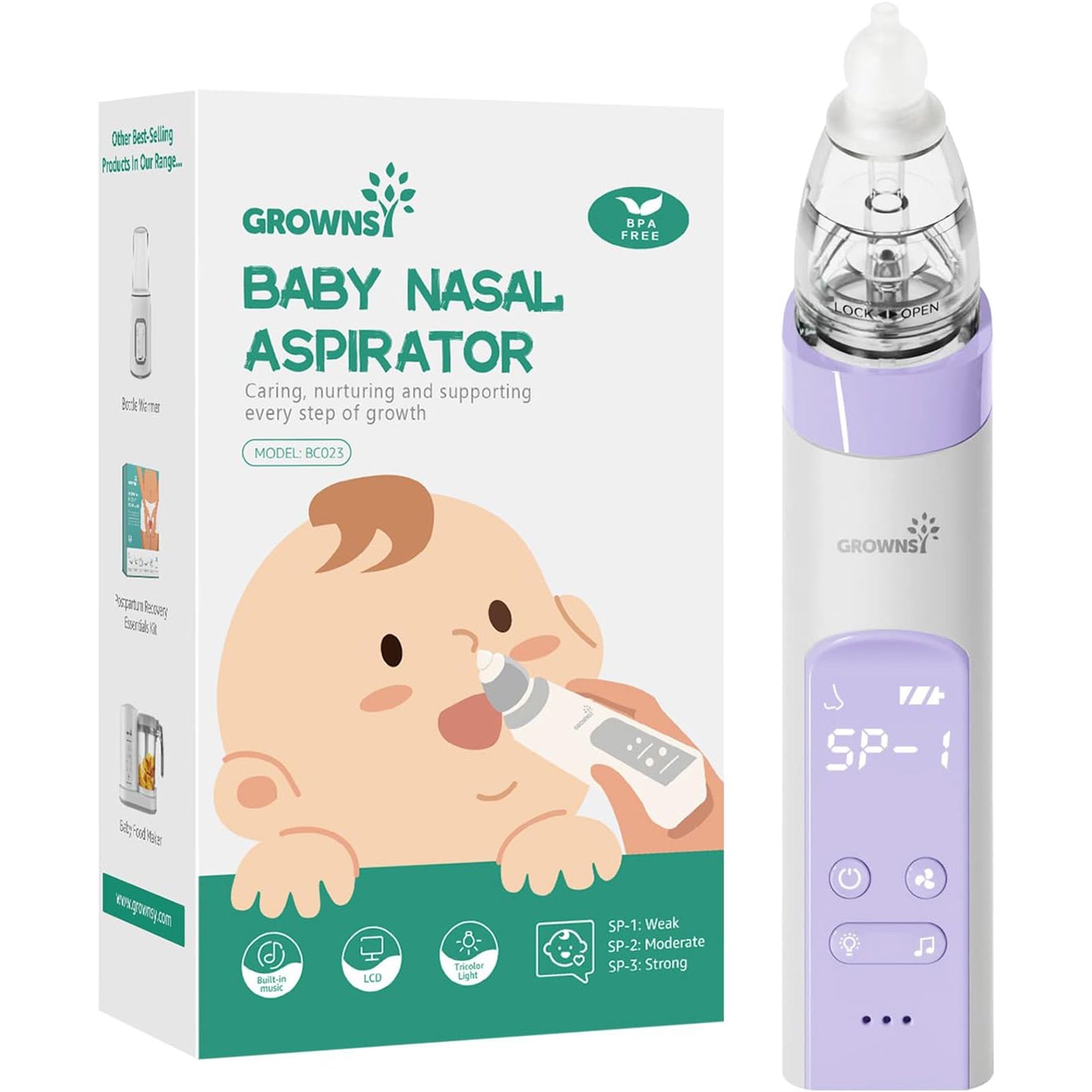 nasal aspirator purple