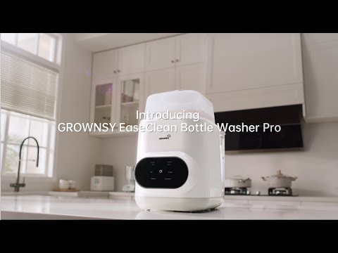 Grownsy 4-in-1 EaseClean Feeding Bottle Washer Pro
