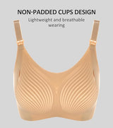 pumping bra hands free non-padded cups design