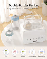 w1 bottle warmer double bottles design