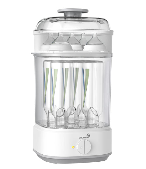 How to steam sterilize baby bottles?